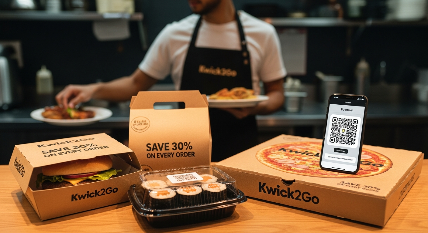 Commission-Free Ordering vs DoorDash/UberEats: Save 30% on Every Order — Kwick2Go