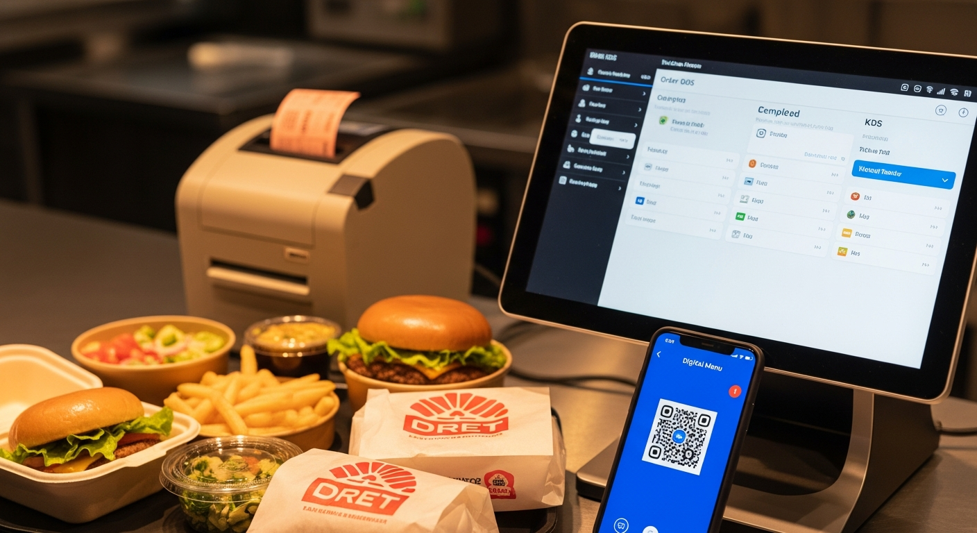 Kitchen Display Systems: From Ticket Printers to Digital Screens — Kwick2Go